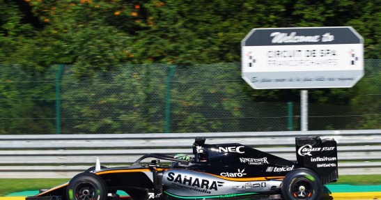 GP Belgii 2016 - piątkowe treningi