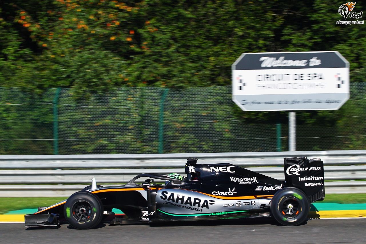 GP Belgii 2016 - pitkowe treningi