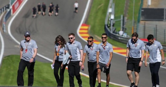 GP Belgii 2016 - przygotowania