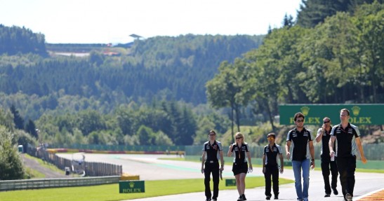 GP Belgii 2016 - przygotowania