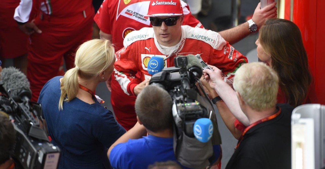 Raikkonen zirytowany karą