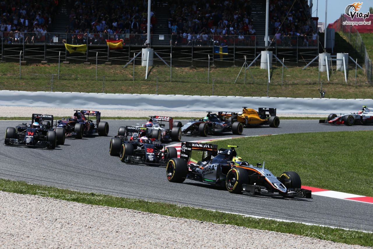 GP Hiszpanii 2016 - wycig