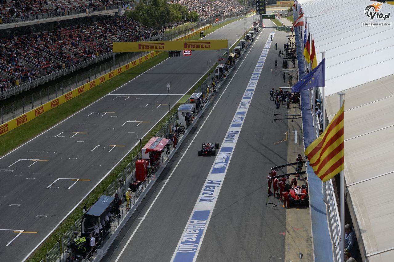 GP Hiszpanii 2016 - pitkowe treningi