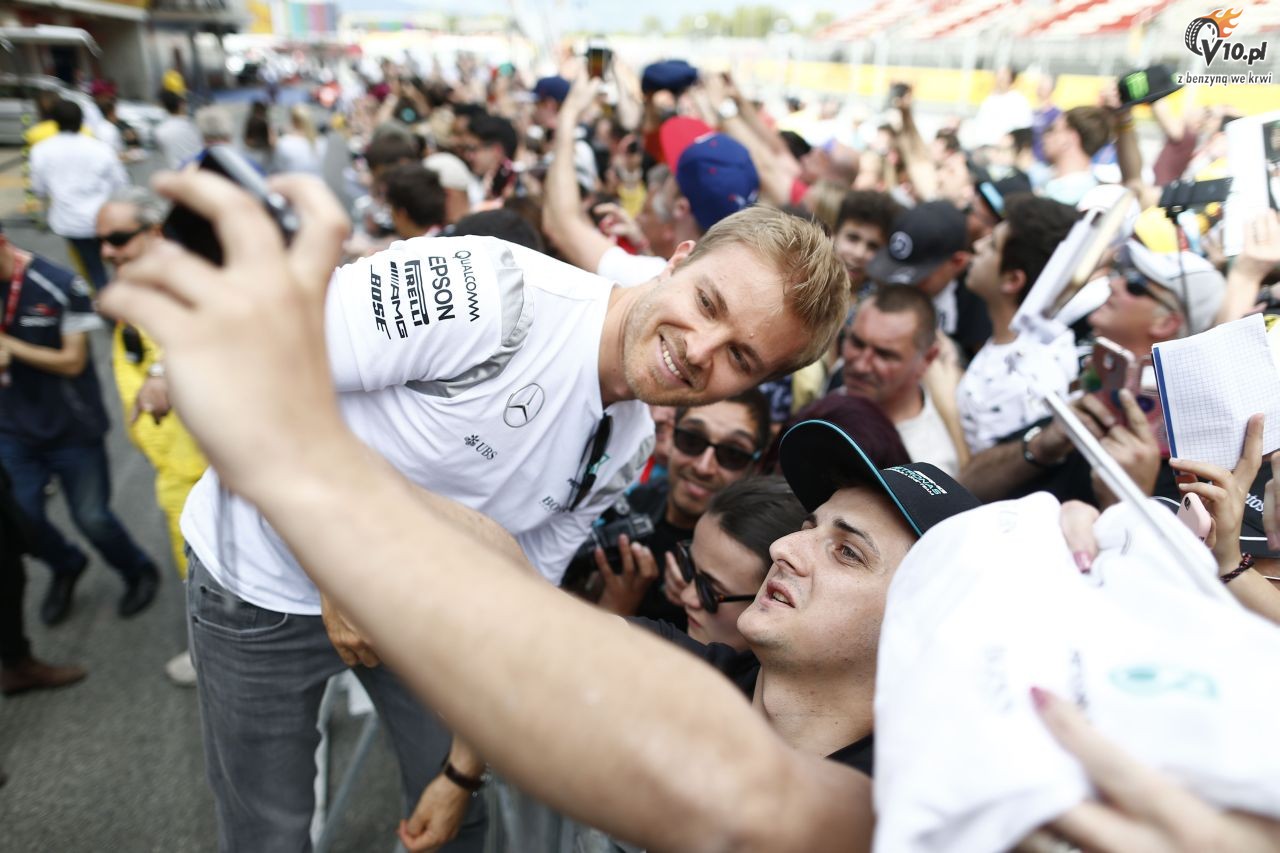 GP Hiszpanii - 2. trening: Rosberg przed Raikkonenem