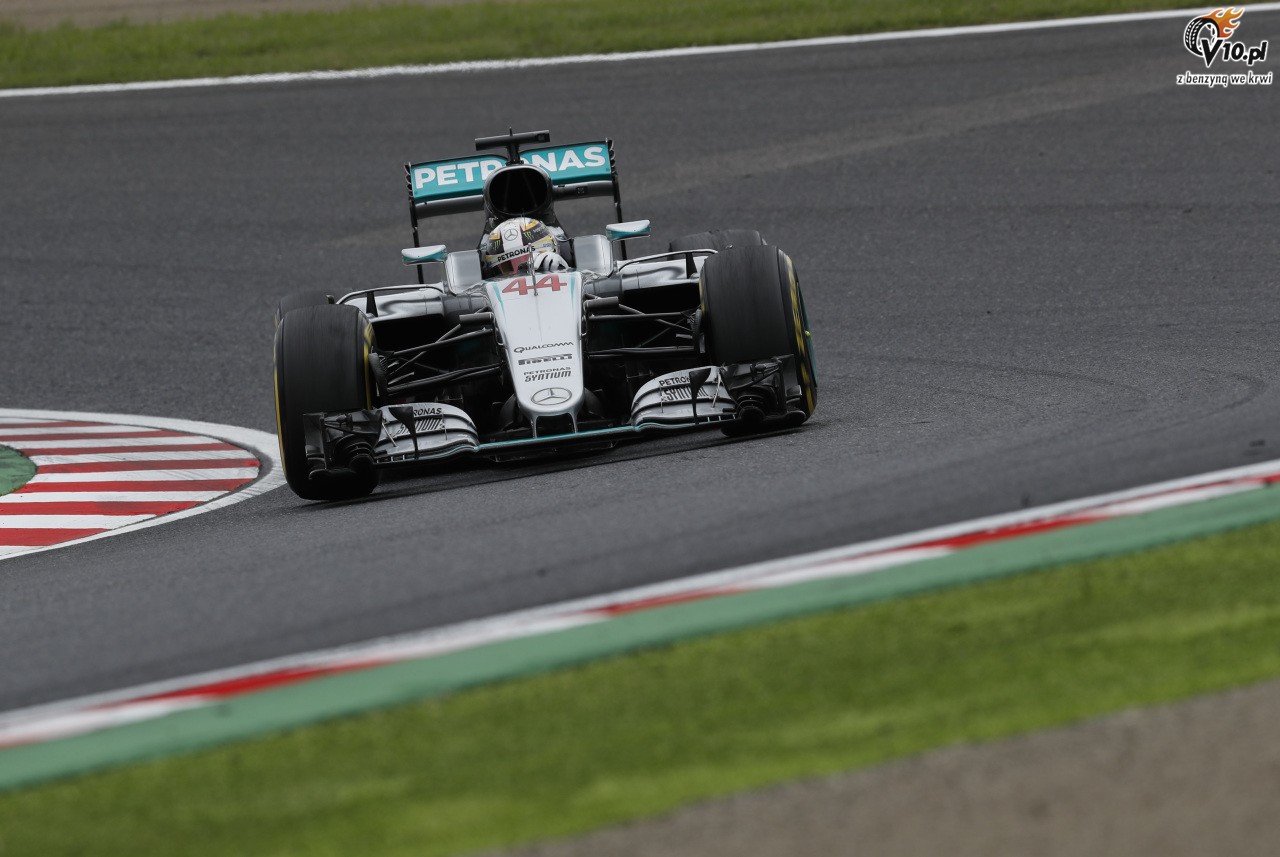 GP Japonii - wycig: Rosberg zdobywa Suzuk i jest coraz bliej mistrzostwa