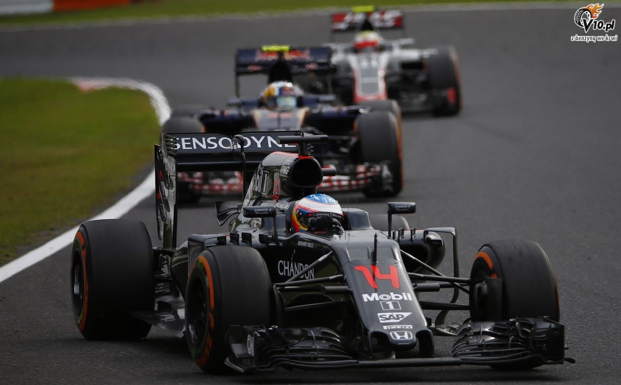 GP Japonii 2016 - wycig
