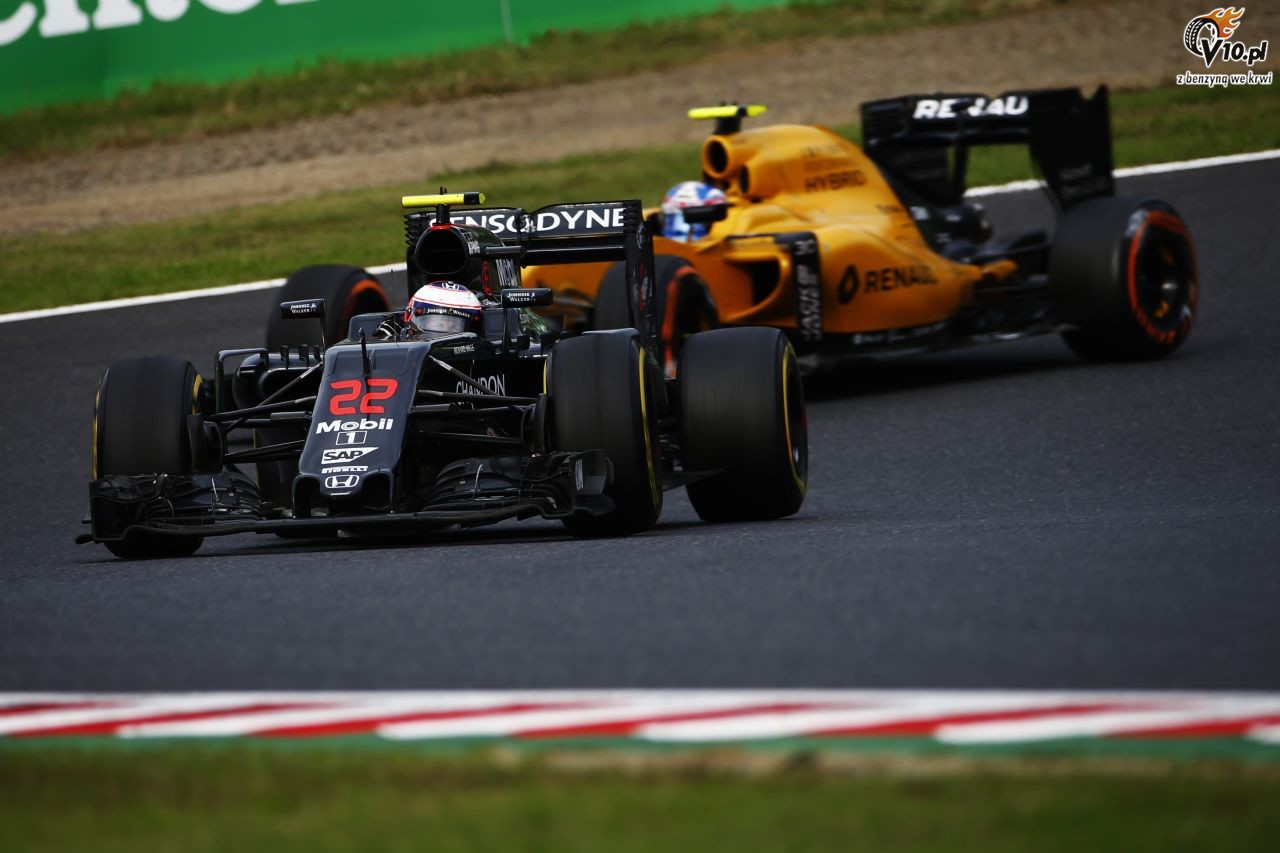 GP Japonii 2016 - wycig