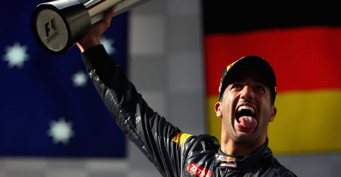 Ricciardo ogłasza się 'mistrzem świata wieśniaków'