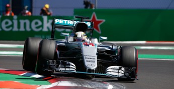 Hamilton był narażony na awarię zawieszenia w GP Meksyku