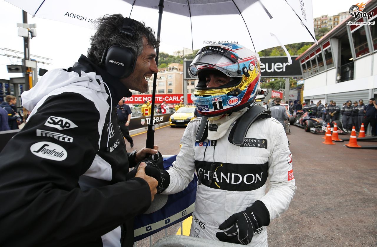 Alonso uradowany 5. miejscem, ale nie konkurencyjnoci bolidu