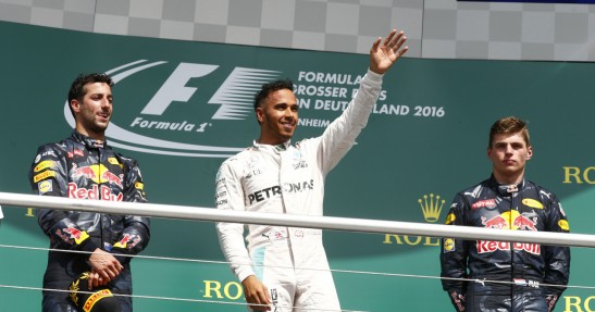 GP Niemiec 2016 - wyścig