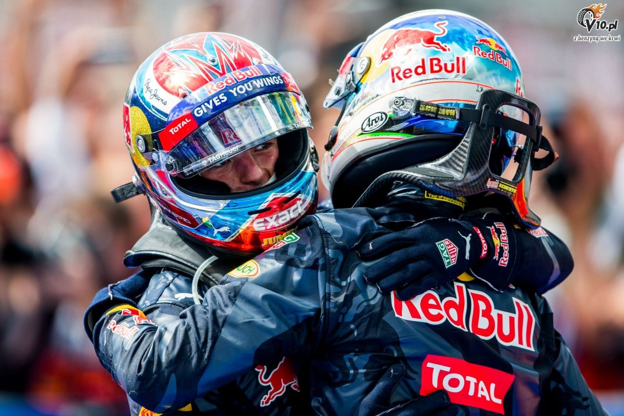 Red Bull liczy si z ryzykiem zgrzytw midzy Ricciardo i Verstappenem