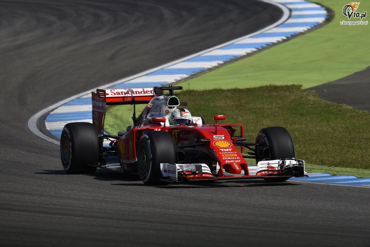 Vettel zaliczy kompromitujc wpadk w GP Niemiec