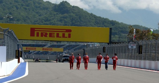 GP Rosji 2016 - przygotowania