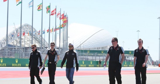 GP Rosji 2016 - przygotowania