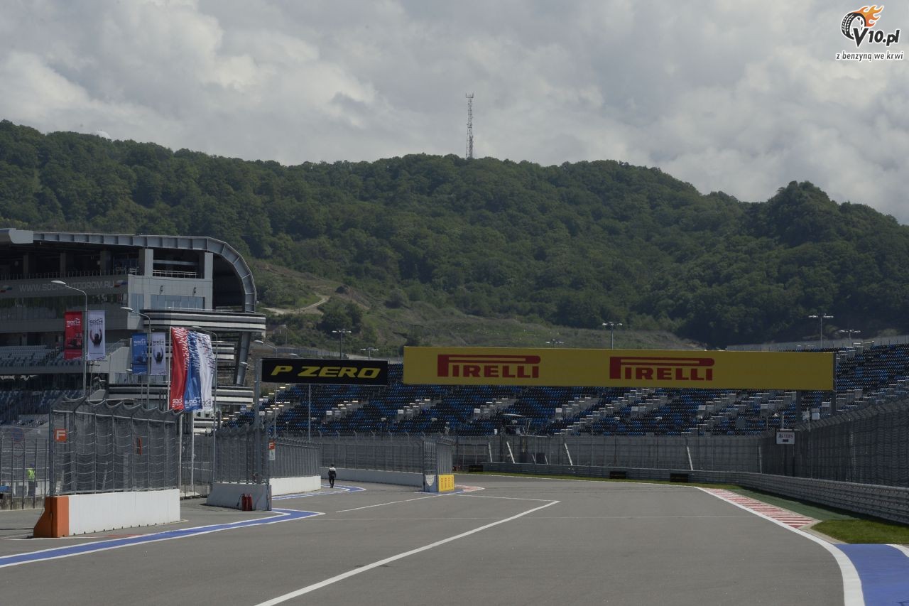GP Rosji 2016 - przygotowania