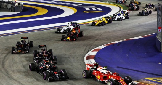 GP Singapuru 2016 - wyścig