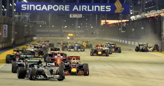 GP Singapuru 2016 - wyścig
