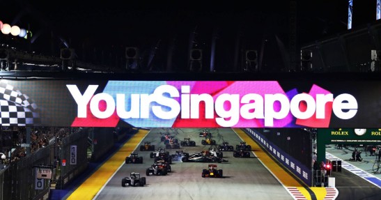 GP Singapuru 2016 - wyścig