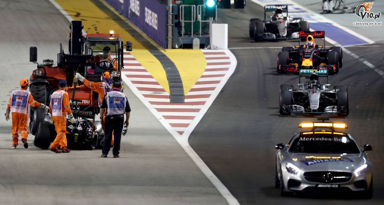 GP Singapuru 2016 - wycig