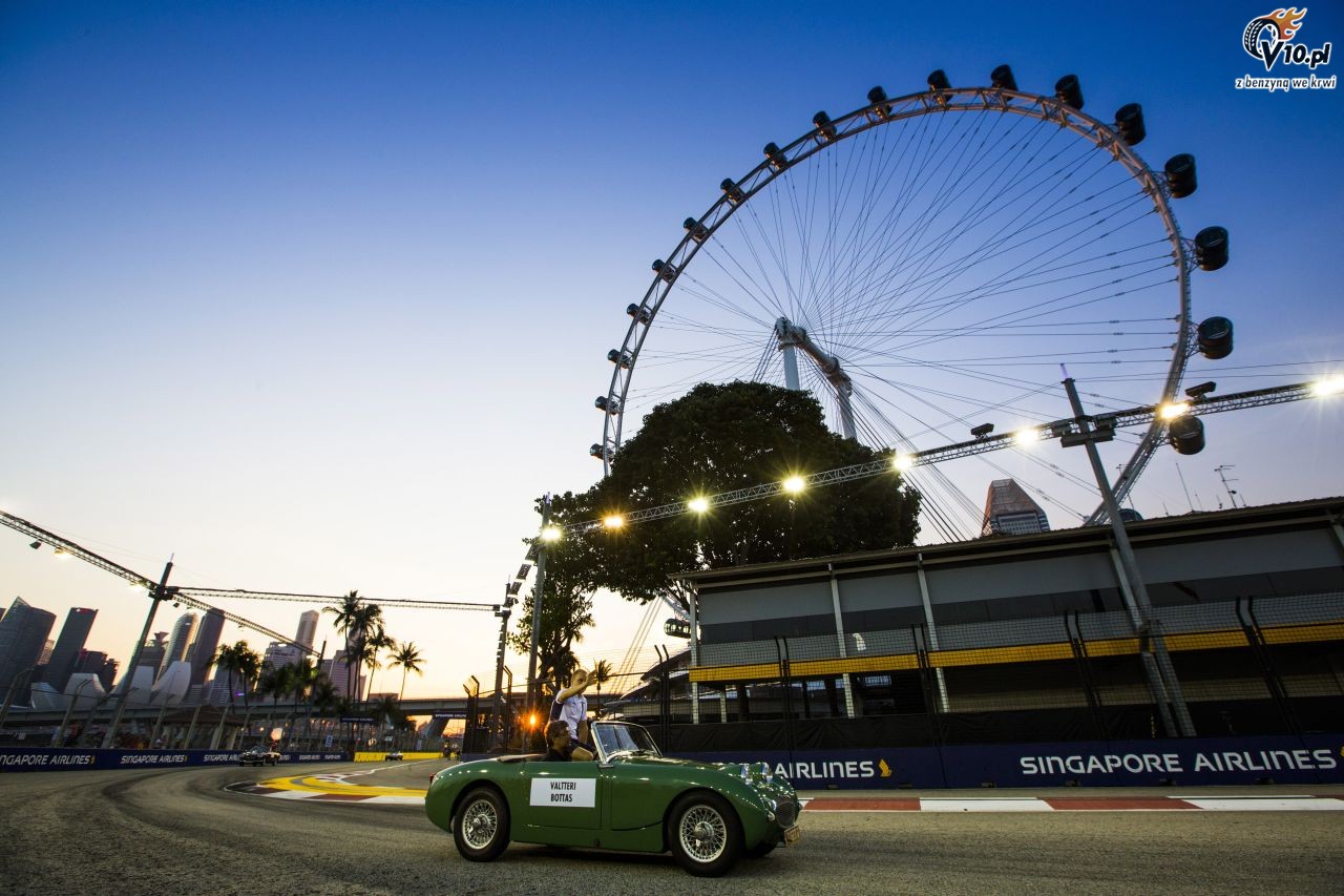 GP Singapuru 2016 - wycig