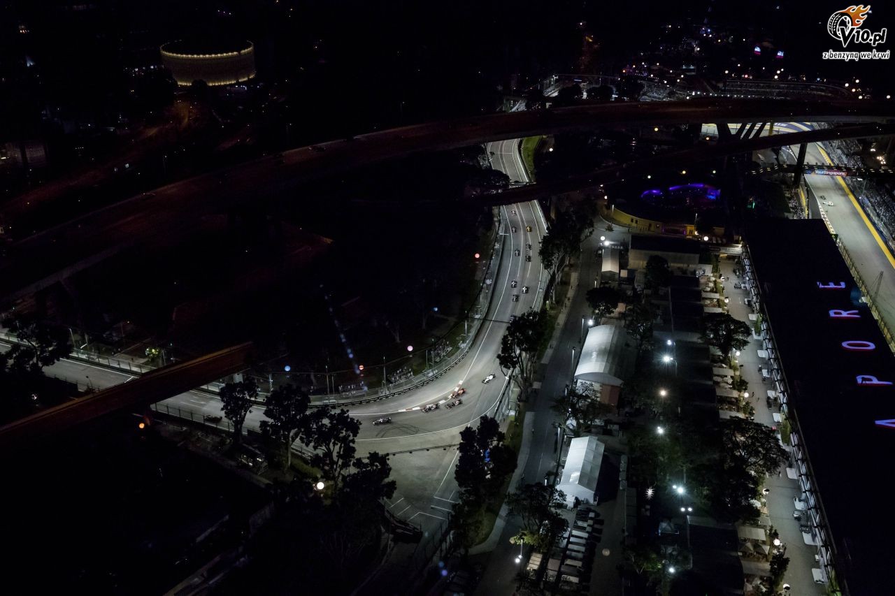 GP Singapuru 2016 - wycig