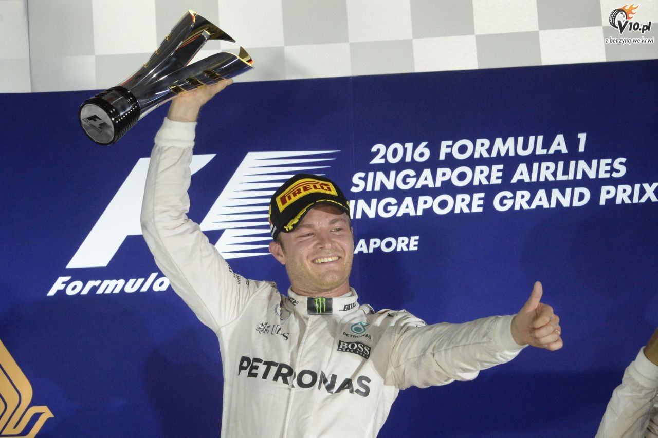 GP Singapuru 2016 - wycig