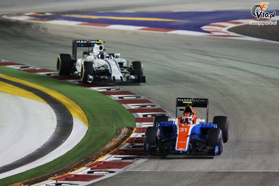 GP Singapuru 2016 - wycig