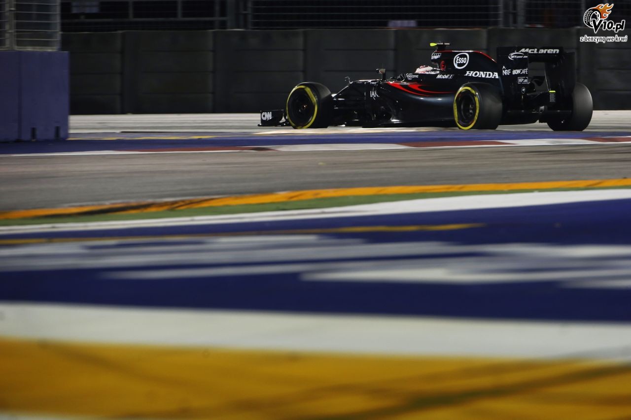 GP Singapuru 2016 - wycig