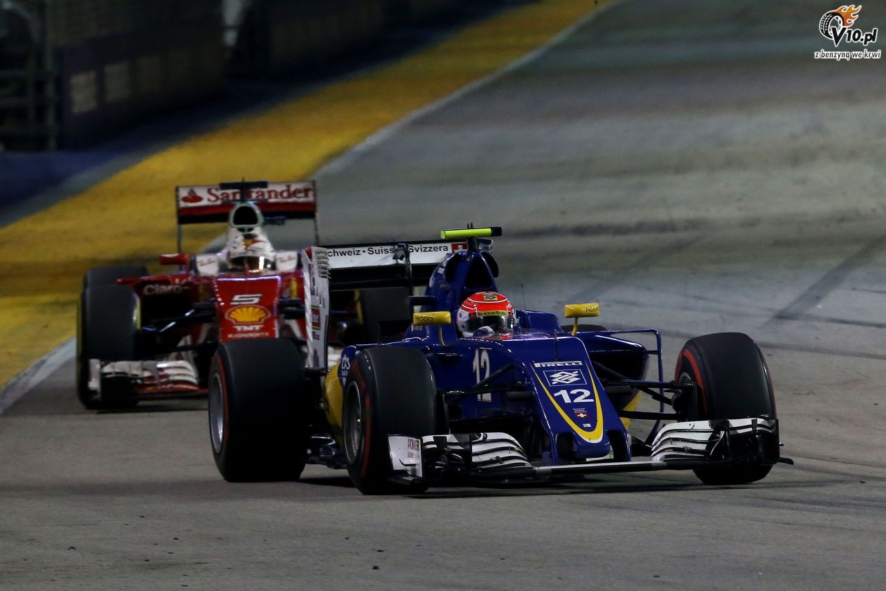 GP Singapuru 2016 - wycig