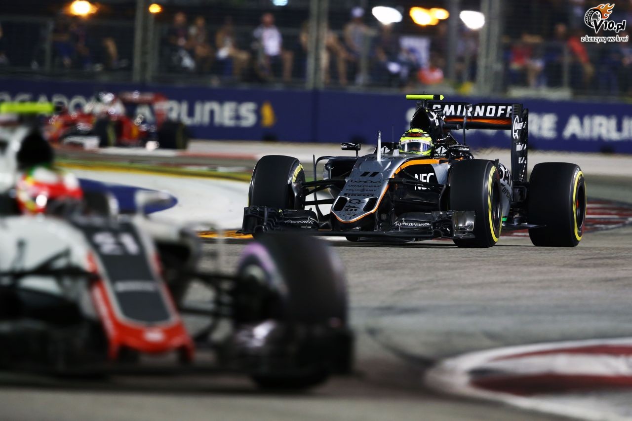 GP Singapuru 2016 - wycig