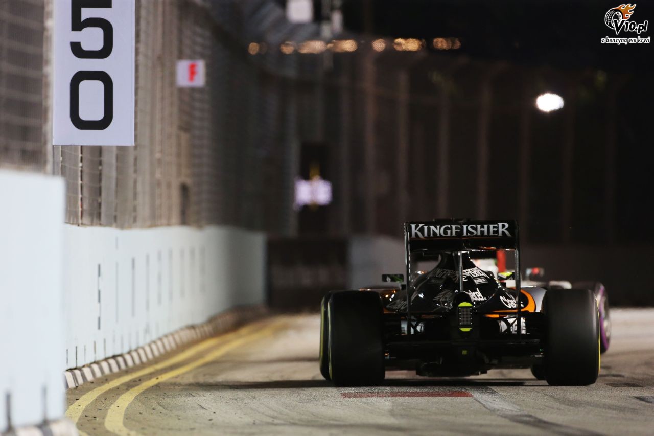 GP Singapuru 2016 - wycig