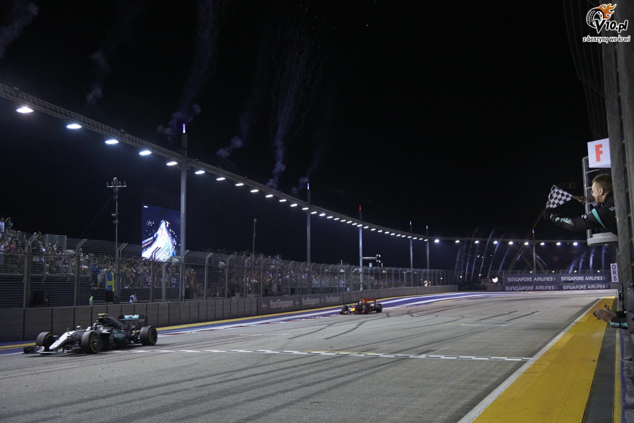 GP Singapuru 2016 - wycig