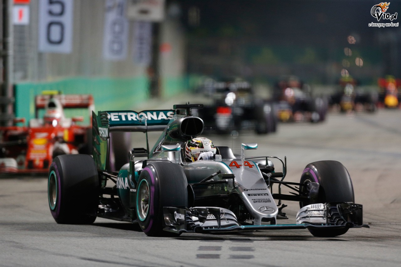 GP Singapuru 2016 - wycig