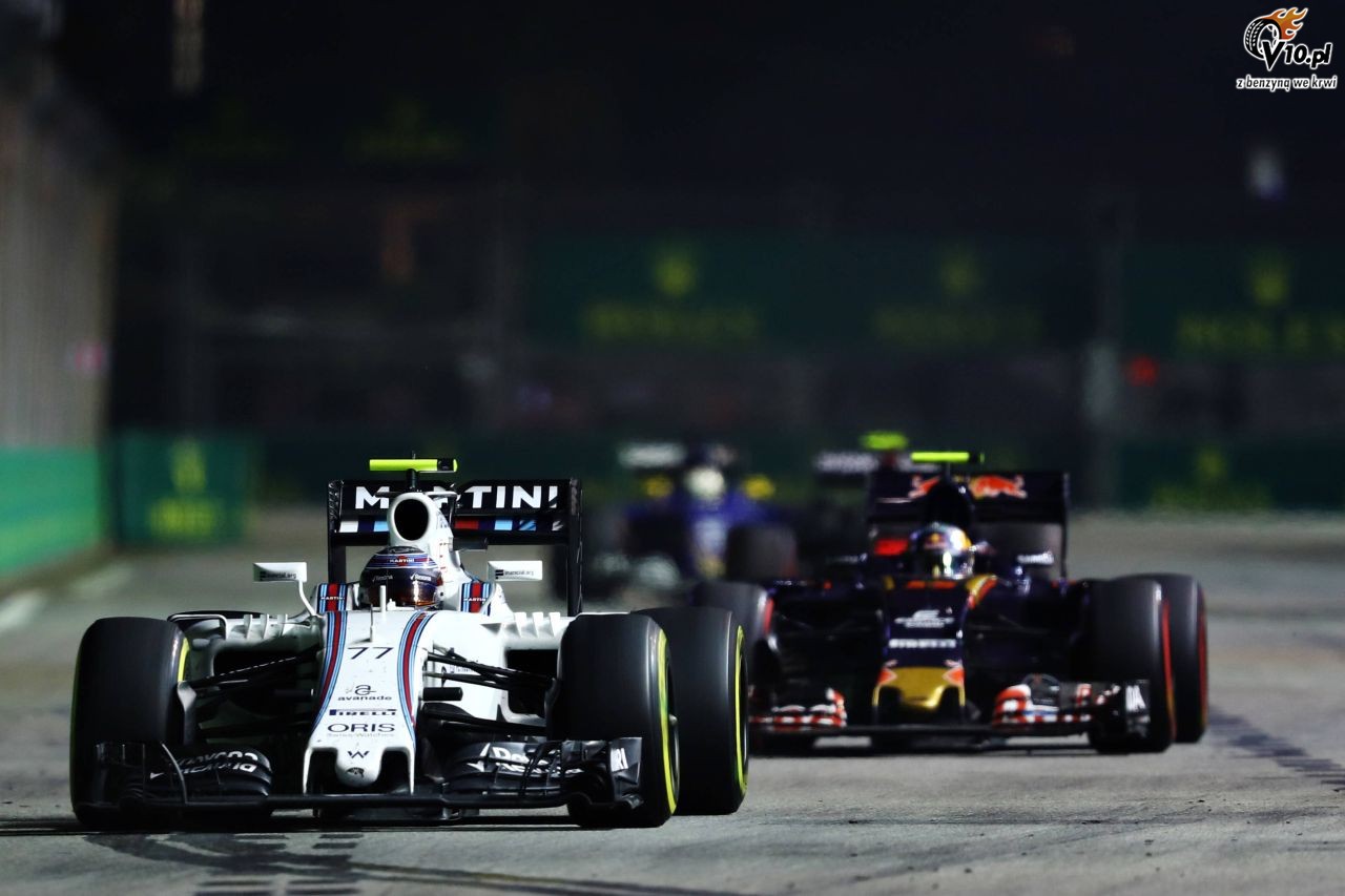 GP Singapuru 2016 - wycig