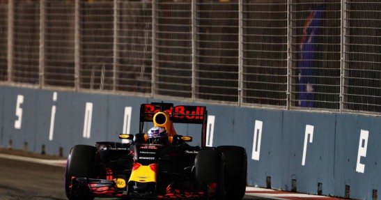 GP Singapuru 2016 - piątkowe treningi