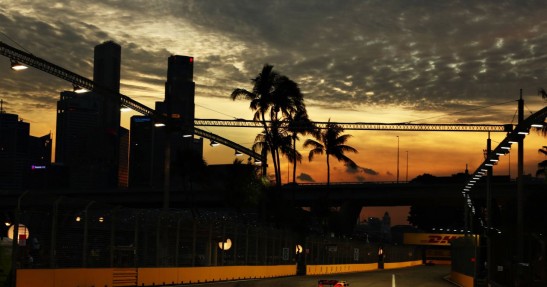 GP Singapuru 2016 - piątkowe treningi