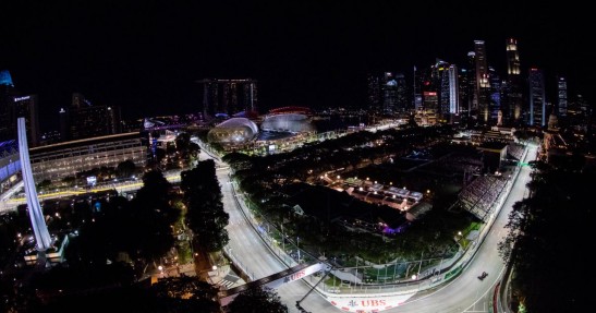 GP Singapuru 2016 - piątkowe treningi