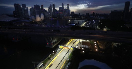 GP Singapuru 2016 - piątkowe treningi