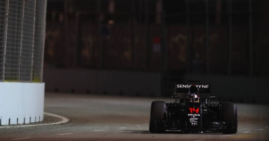 GP Singapuru 2016 - piątkowe treningi