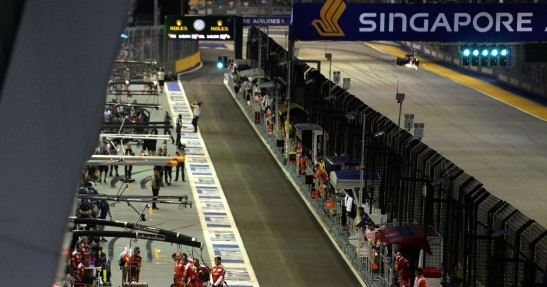 GP Singapuru 2016 - piątkowe treningi