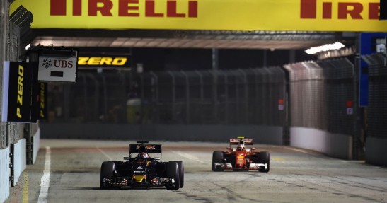 GP Singapuru 2016 - piątkowe treningi