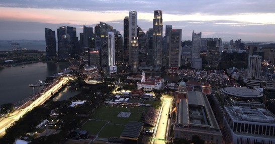 GP Singapuru 2016 - piątkowe treningi