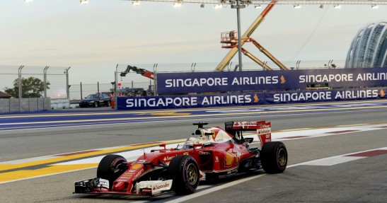 GP Singapuru 2016 - piątkowe treningi