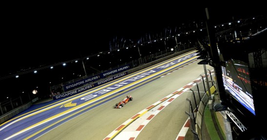 GP Singapuru 2016 - piątkowe treningi