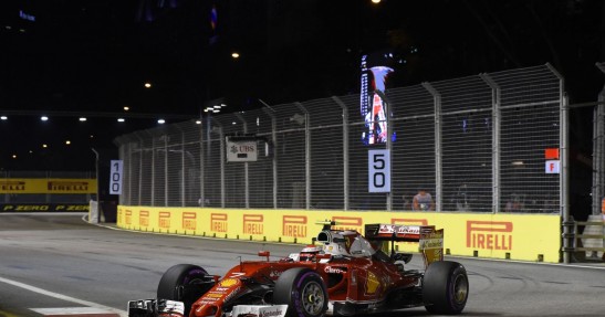 GP Singapuru 2016 - piątkowe treningi