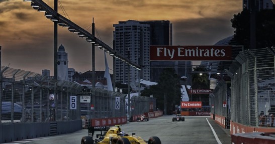 GP Singapuru 2016 - piątkowe treningi