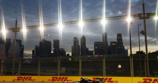 GP Singapuru 2016 - piątkowe treningi