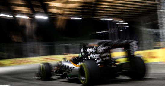 GP Singapuru 2016 - piątkowe treningi