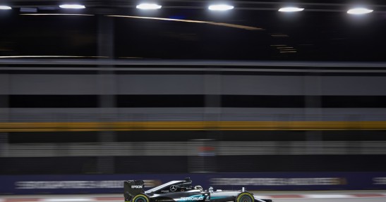 GP Singapuru 2016 - piątkowe treningi